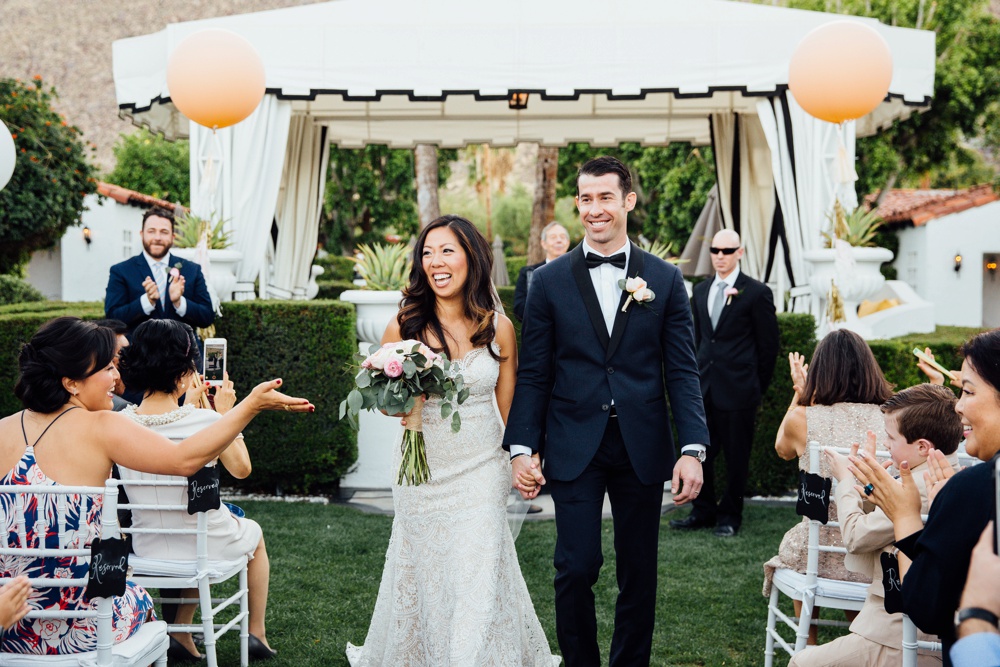 Avalon Hotel wedding Palm Springs wedding